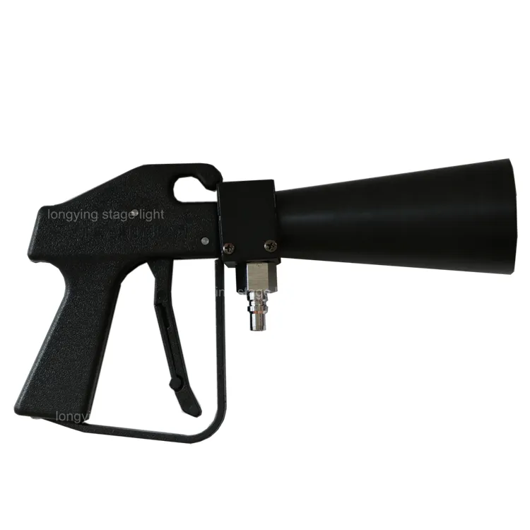 Pistolet Co2 DJ de taille Super Mini/canon de fête à une main, dispositif d'effet de scène pour discothèque, hauteur de gaz CO2 6-8 mètres