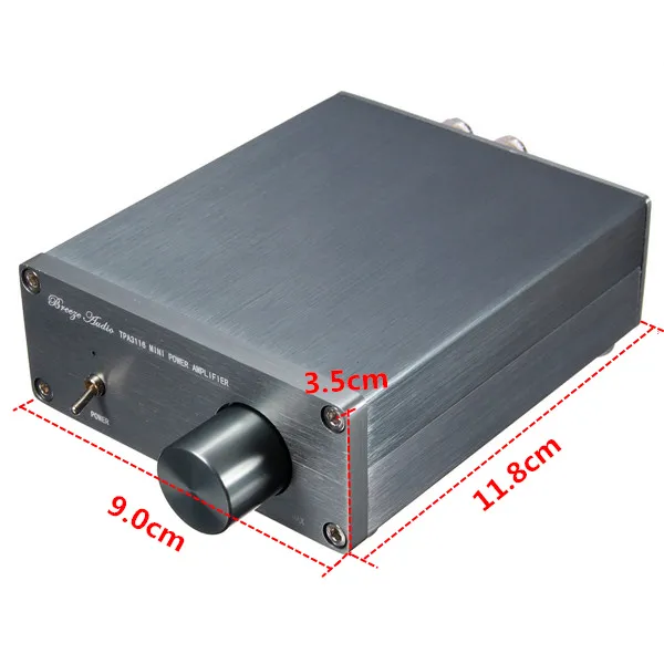 Freeshipping HIFI CLASS 2.0 Stereo Digitale versterker TPA3116 Geavanceerd 50 W + 50W