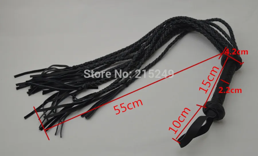 80 cm Sex Long Gétille Whip Whip Flogger Ass Spanking Bondage Slave BDSM Flirt Toys en jeux pour adultes pour couples1015698