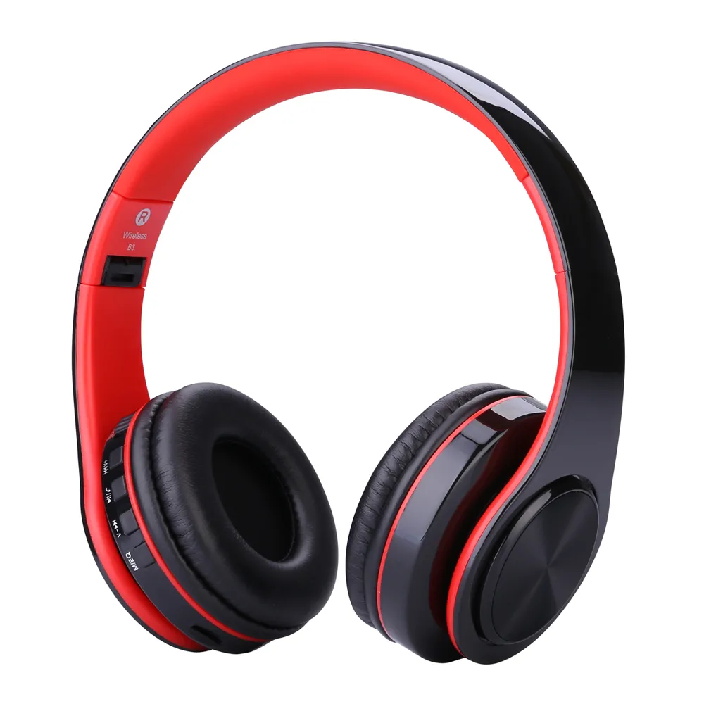 Bluetooth-hoofdtelefoon WH812 Over-ear HIFI-hoofd Draadloze koptelefoon met microfoon 3D-muziekmonitor Headset Gamer-ondersteuning SD-kaart voor telefoon3699296