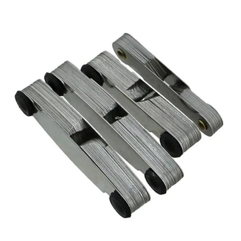 Accusize 26 Piece Radius Gauge Set Metric - 0.5mm To 13.0mm Stainless Steel Measurement Tools
