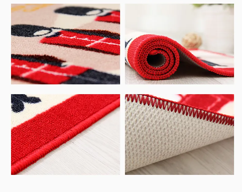 2018 Set Kitchen Bath Mats Carpet Anti Slip Large Bathroom Rug Modern Style Bathroom Mat For Toilet Alfom17032505843132