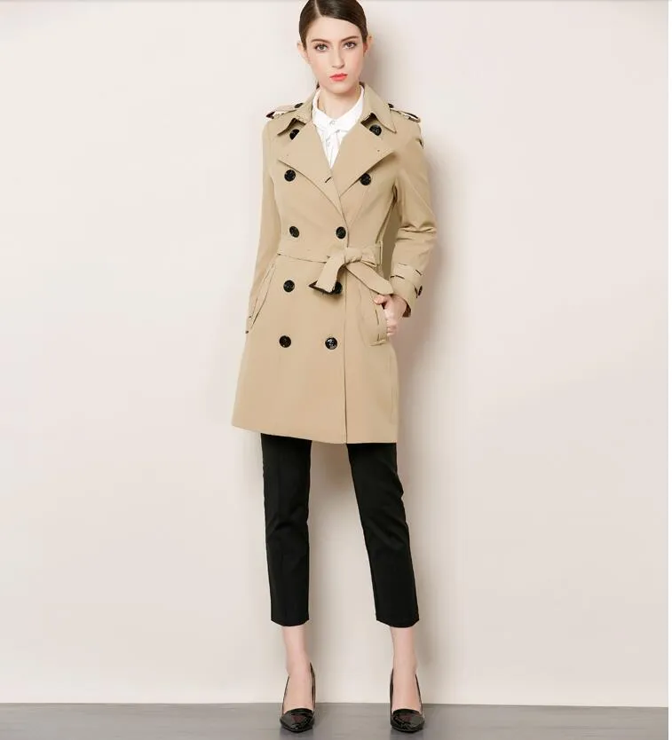 Burberry Trench Coat Burberry Women's Spring Jacket Trench