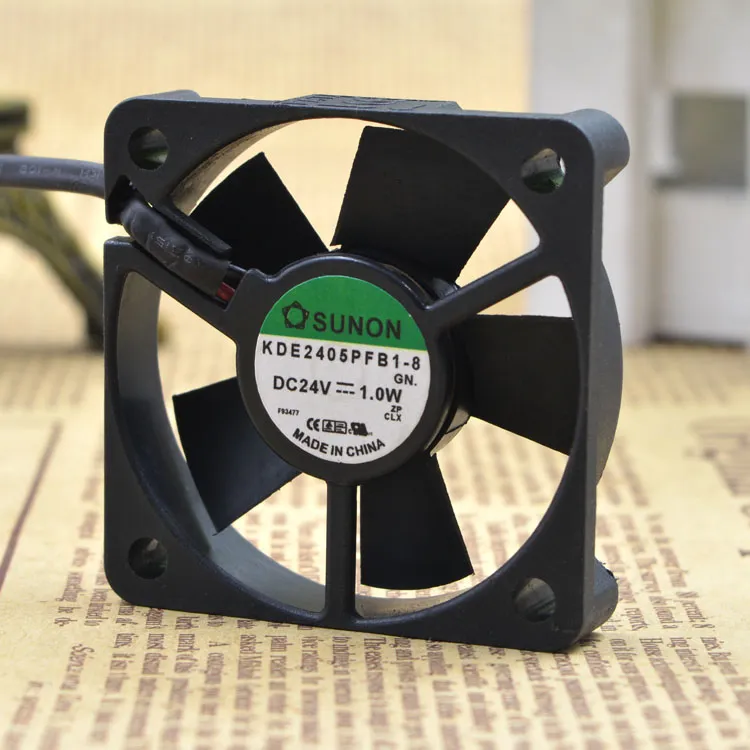 Ny original Sunon 1.0W KDE2405PFB1-8 50 * 50 * 10 mm5 cm Siemens Inverter Fan för 24V