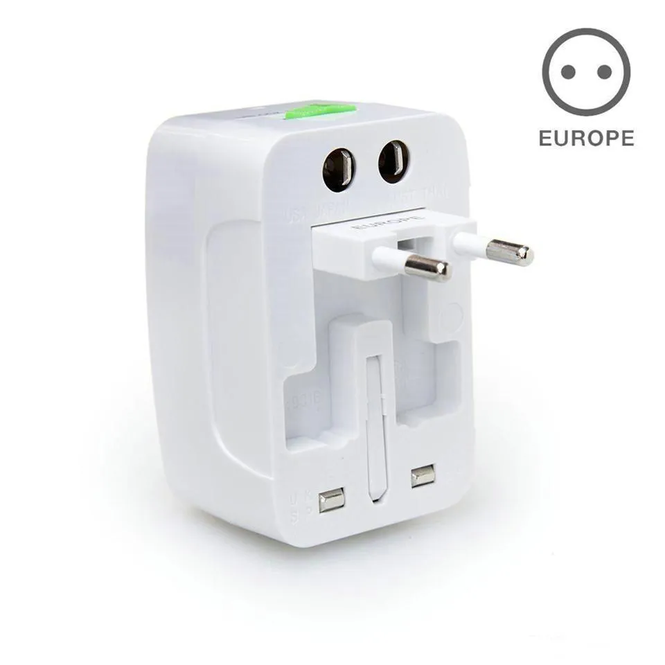 Seyahat Evrensel Duvar Şarj Cihazı Güç Adaptörü Fiş Surge Protector Universal International Seyahat Güç Adaptörü UK UK AB AU AC