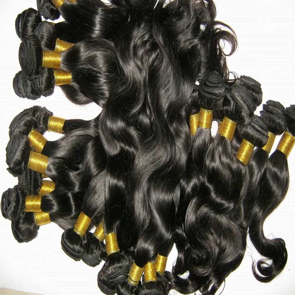 Fedex Service Top Liés Cheveux Malaisiens Non Transformés Weave 4 bundles Deal 400gram Thick Bundles En Vente