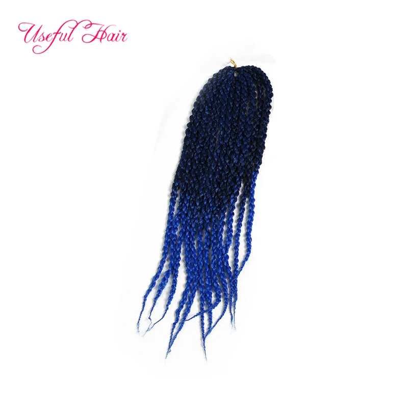 marley braids synthetic 22inch braid in bundles hair extension 3D Cubic twist crochet braids hair 120g r