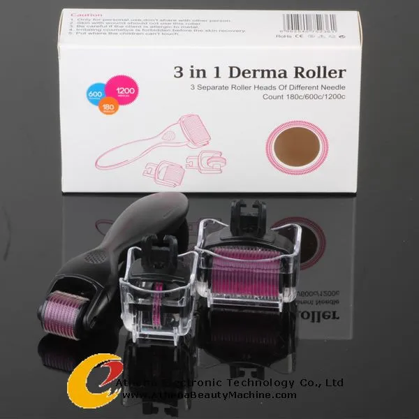 Home Gebruik Derma Roller Master Micro Naald Systeem Huid Anti-Aging Acne Stretch Marks Cellulitis 1,0 mm