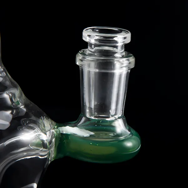 Bonne qualité adaptateur en verre court accessoires pour fumeurs 14mm femelle à 19mm mâle adaptateurs polis 10mm femelle à 14mm mâle