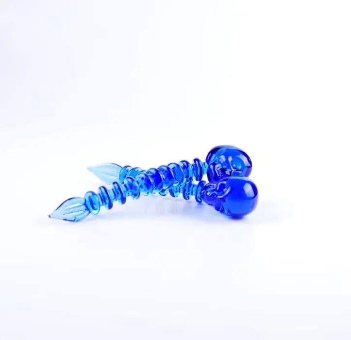 Blue Bone Glass Cureware, hurtowe szklane Bongs Bongs Burner Glass Rury Waters Rury Oil Pigle Palenie Bezpłatna wysyłka