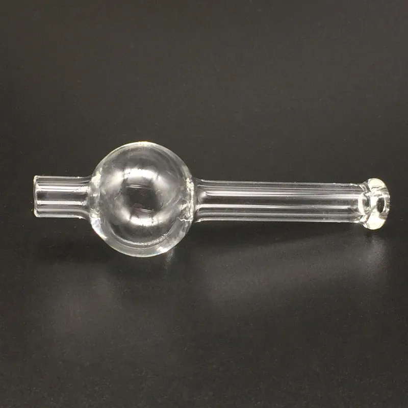 Chiodo banger termico al quarzo con tappo in carburo di vetro a sfera universale Set di banger termici al quarzo a doppio tubo bong in vetro piattaforme petrolifere