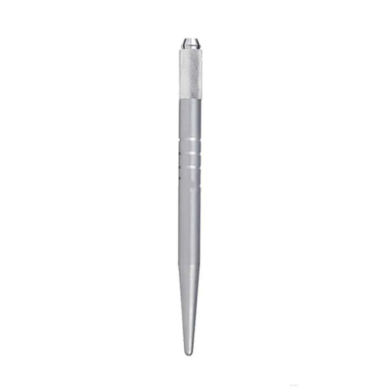 الجملة التي الفضة المهنية ماكياج دائم القلم 3D ماكياج التطريز اليدوي القلم وشم الحاجب microblade الشحن المجاني
