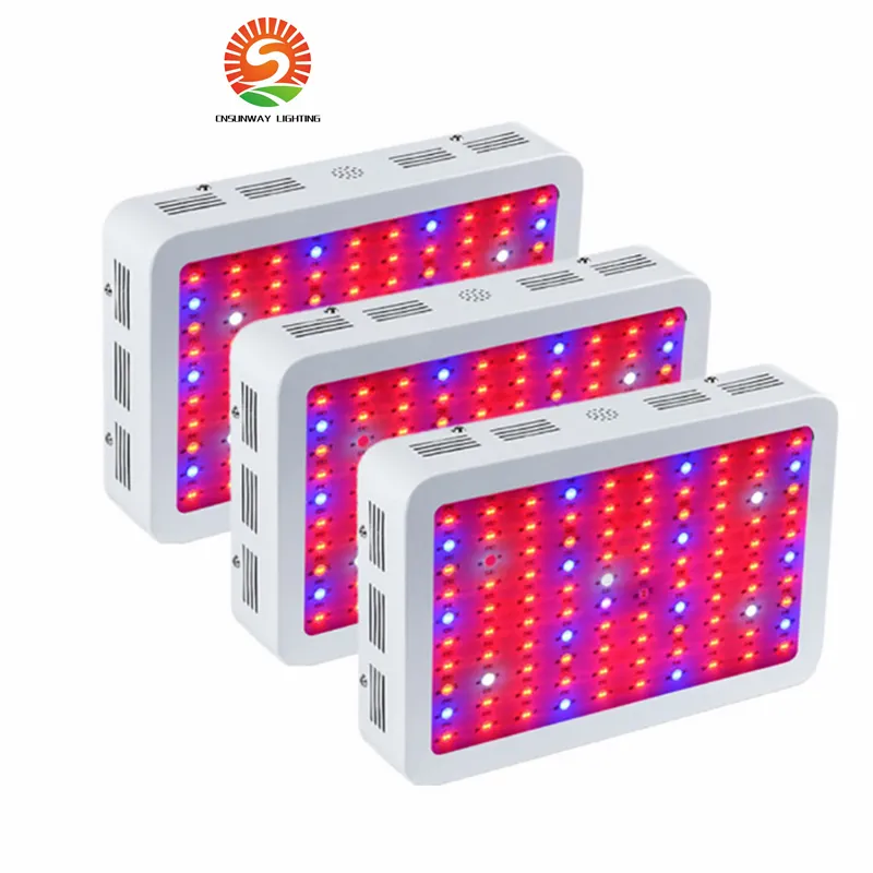 1000-W-LED-Wachstumslicht Empfohlene äußerst kostengünstige Double-Chips-Vollspektrum-LED-Wachstumslichter für Hydrokultursysteme