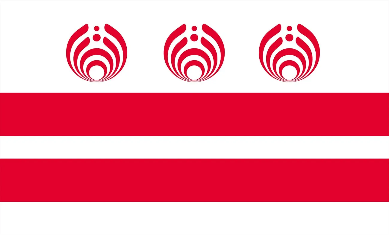District of Columbia Bassnectar Flag 3ft by 5ft 100D Polyester Decorative Flags and Banners