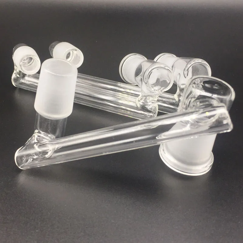 Verre Drop Down Adaptateurs Femelle 14mm 18mm À Mâle 14mm 18mm Joint Verre Dropdown Adaptateurs Pour Plates-formes Pétrolières Bongs En Verre Livraison Gratuite