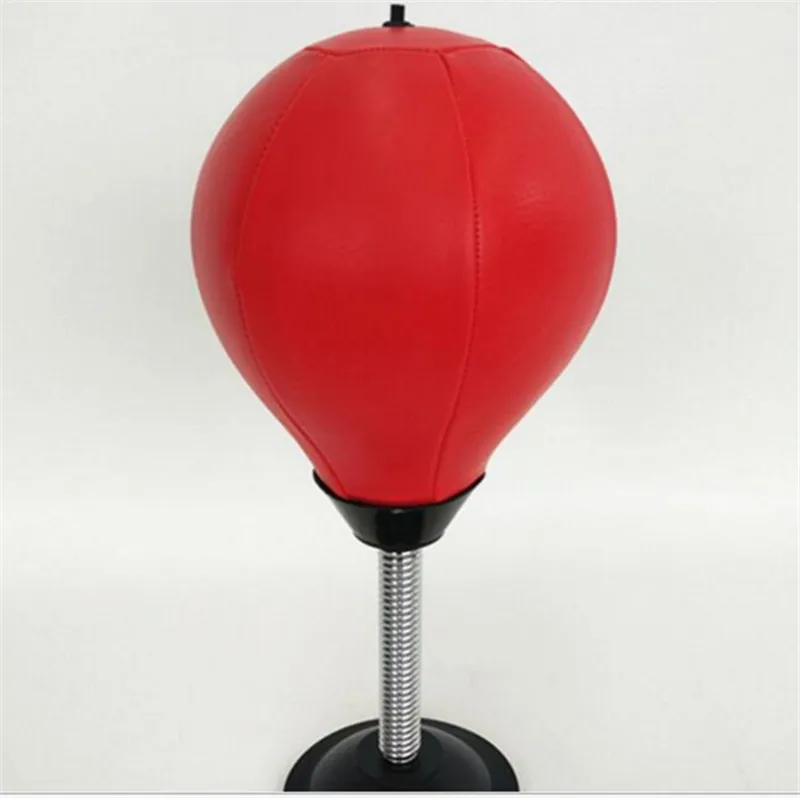 Stress Reliever Table Speed Ball Pugilism Ball Desktop Punching Bag Vertical Boxing Ball Vent Decompression Office Toys Training Tools