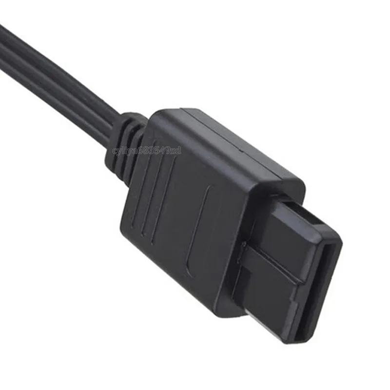 160 cm AV TV RCA Cabo de Vídeo Cabo Para Game Cube / Para SNES GameCube / Para Nintendo Para N64 64 Atacado 