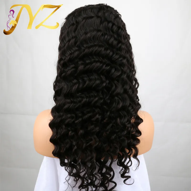 Human Hair Wigs Lace Front Brazilian Malaysian Indian Curly Hair Full Lace Wig Remy Virgin Hair Lace Front Wigs For Black Women