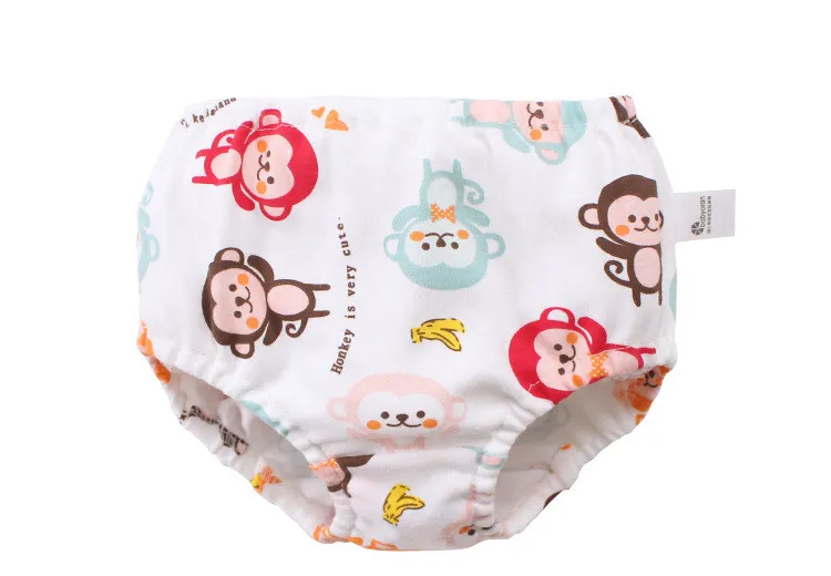 0-12m Neues Baby Baumwollunterhose Neugeborene Baby Unterwäsche Baumwolle Slip für Mädchen Kinder Kurze Slip Kinder Unterhosen Höschen
