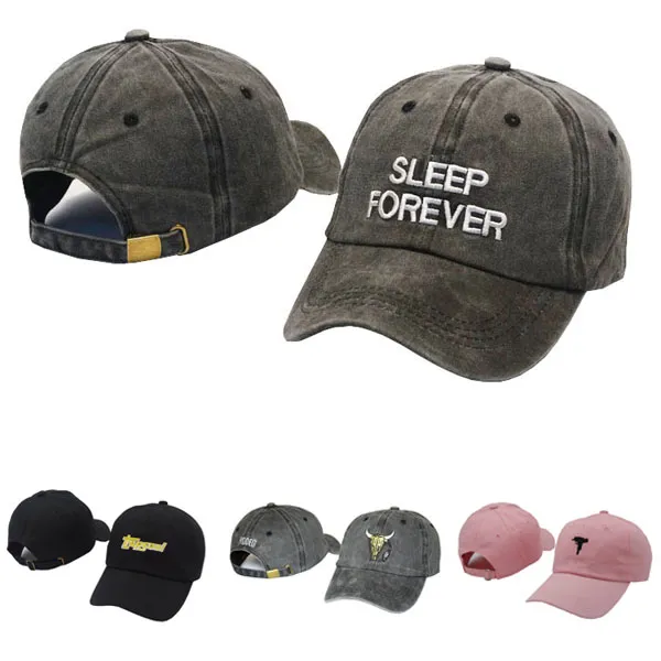 Moda Sleep Forever Strapback Caps Prapsul Travis Uzi Gun Kapelusze Mężczyźni Kobiety Sport Snapback Kapelusz Hip Hip Regulowany kapelusz