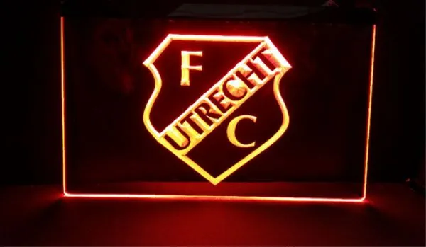 FBHL-01 Utrecht w Holandii Bar League Beer Pub Club 3D Znaki NR LED Neon Light Znak Decor Home Crafts