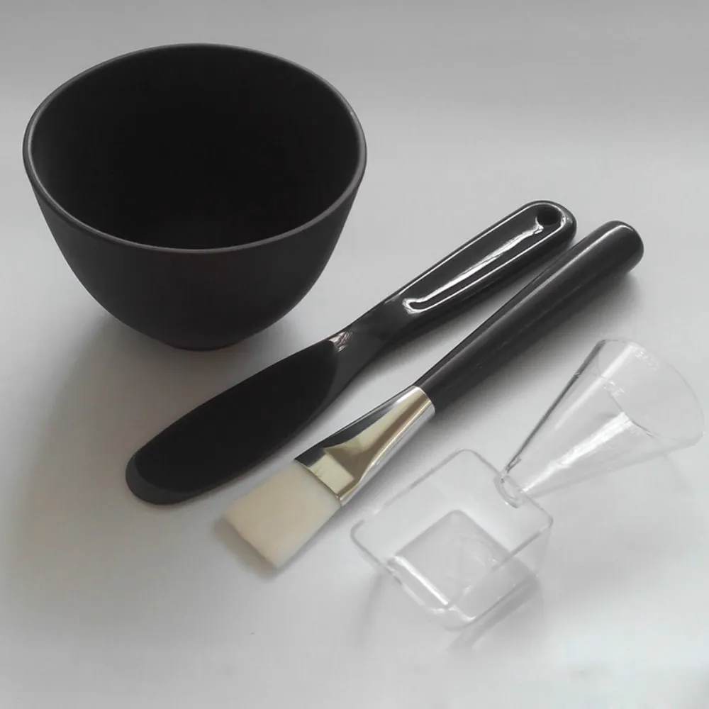 Elitzia ETBWP002 DIY Mask Bowl Set Four Piece Silicone Mask Bowl Stick Brush Homemade Mask Tool 2 Size Options