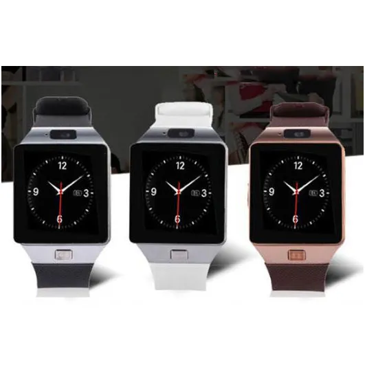 DZ09 Smart Watch Wrisbrand Android iPhone Sim Intelligent Mobile Sleep State telefonklockor med paket2782