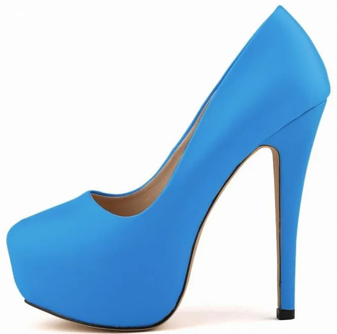 Calzado Mujer FILLES FEMMES ESCARPINS À PLATEFORME TALONS HAUTS CHAUSSURES Aiguilles TAILLE US 4 5 6 7 8 9 10 11