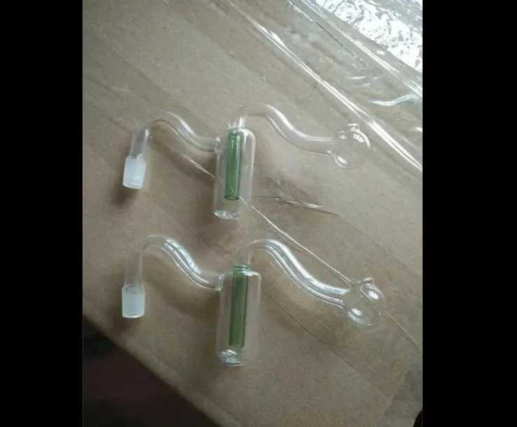 Accessori bong con tubo con filtro trasparente, Bruciatore a olio Tubi di vetro Tubi dell'acqua Tubo di vetro Impianti petroliferi Fumare con contagocce Bong di vetro Accesso