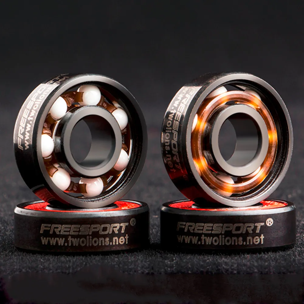 FREESPORT 608RS Gute Roller Skates Keramikkugel Inline Skate Bearings Drift Plate Großhandel