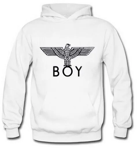 Ny punkstil London Boy Hawks tryckta hoodies män full ärm tröjor Autumn Winter Fashion Male Rock Hip Hop Pullovers 9536452