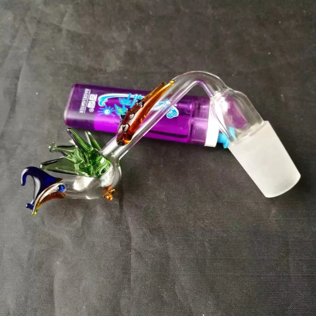 Accessori bong in vetro Phoenix pot, pipe in vetro colorato mini multi-colori pipe a mano migliori pipe in vetro cucchiaio