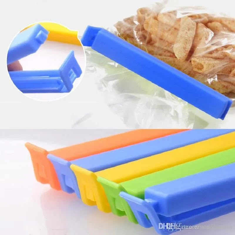 5Pcs Family Essential Keep Innovation Food Fresh Plastic Simple Sealing Clip E00117 BARD