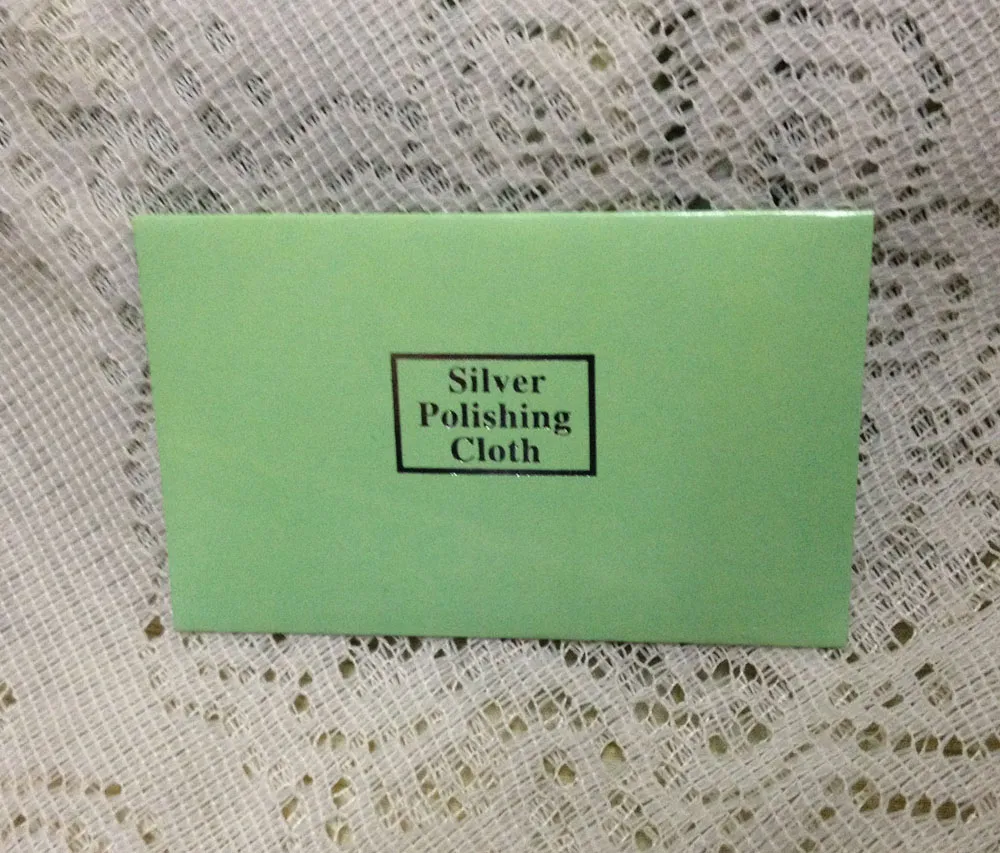 높은 최고의 품질의 슈퍼핀 섬유 플란넬 쥬얼리 클리너 마이크로 화이버 실버 폴리싱 천 7 x 10 cm 포장 상자 100pcs