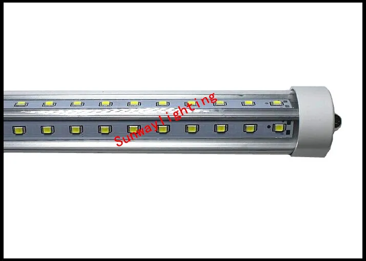 4FT 5FT 6FT 8FT V-Shaped LED T8 T10 T12 Tube Light Super Bright SMD2835 LED Fluorescent Lamp AC 85-265V