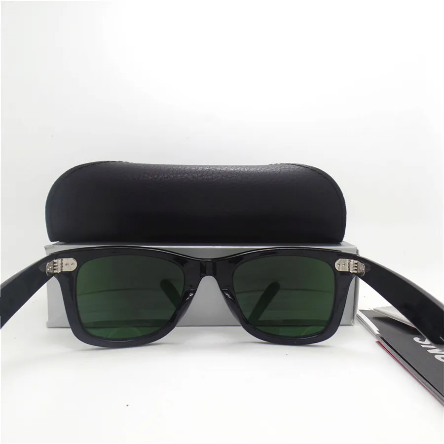 High quality Metal hinge Glass lens Plank frame Fashion Men Women Sunglasses Sport Vintage Sun glasses With box1474421