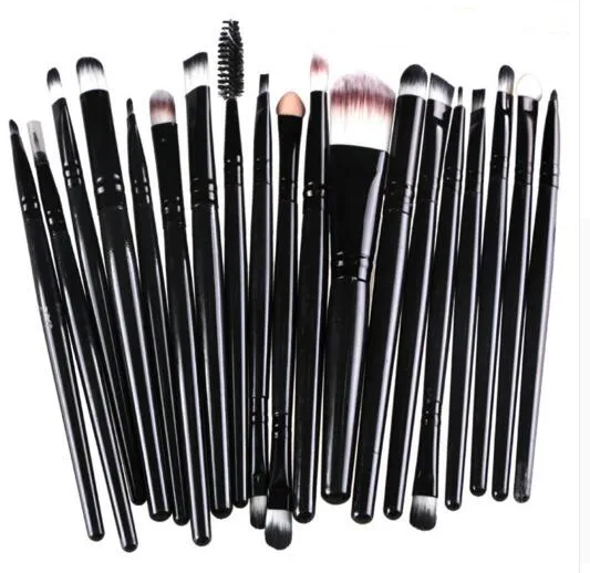 20 pièces pinceaux de maquillage de marque ensemble de pinceaux cosmétiques professionnels avec pinceau cosmétique en poudre de Contour naturel Makeup5050300