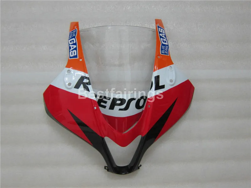 注入ボディパーツホンダCBR600RR 07 08オレンジブラックフェアリングセットCBR 600RR 2007 2008 YT35