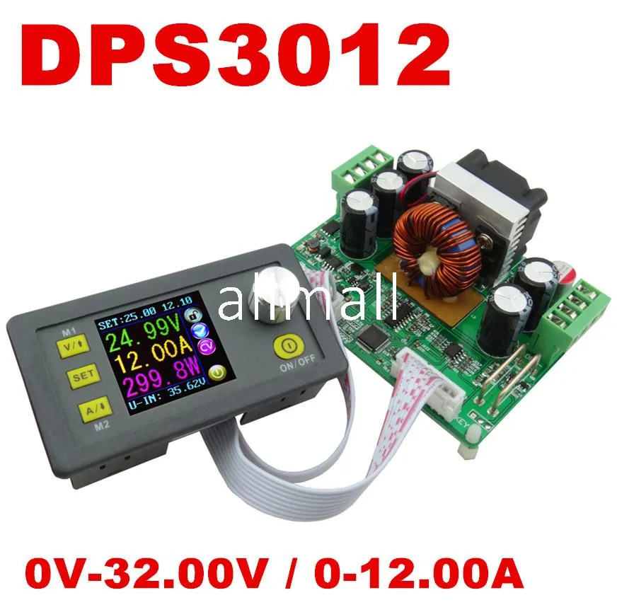 Livraison gratuite DPS3012 Convertisseur de puissance programmable Ampèremètre constant Voltmètre Tension de courant Abaisseur 0V-32.00V 0-12.00A