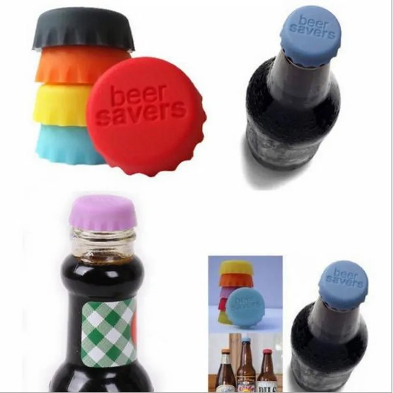 3.2cm Silicone Beer Bottle Cap Silicone Colorful Wine Stoppers Leak