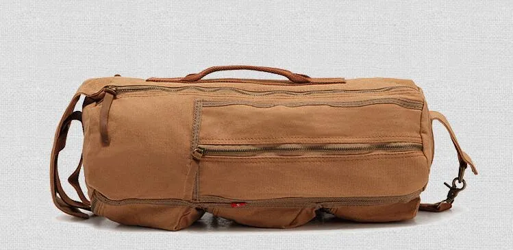 Tuval. Seyahat çantası. Tuval. Kadın ve erkek çantası. Yuvarlak çanta. Küçük. Dışarıda. El çantası. Kapasite 17L-18L. Cross Body.Shoulder Çantalar. Totes.