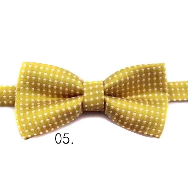 18 style mode bébé garçons noeud papillon à pois Bowknot enfants fête noeud papillon Dot mariage enfants noeuds papillon cravate réglable cravate C2251