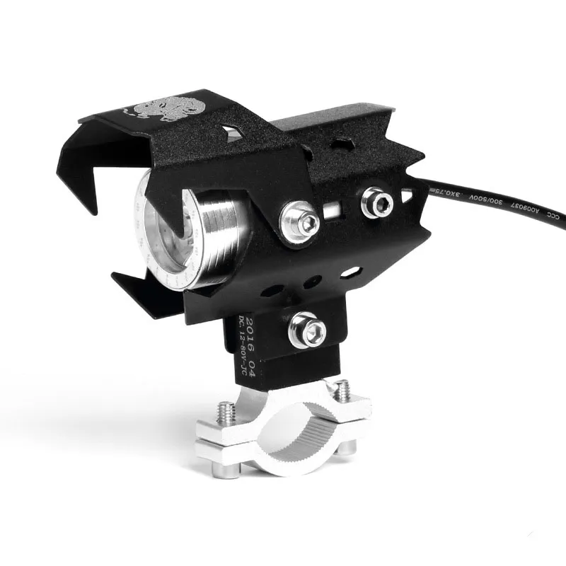 Black Case U8 Transformers Style LED Motorcycle LED Angel Eyes