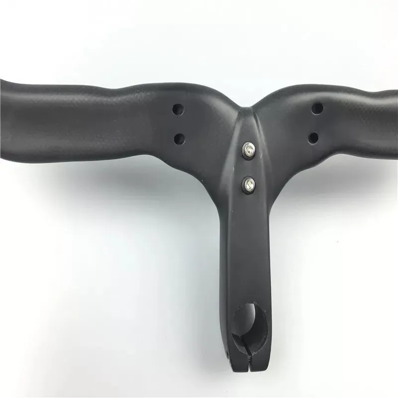 2017 new arrival carbon handlebar bicycle carbon handebars integrated handlebar bicycle carbon bars 