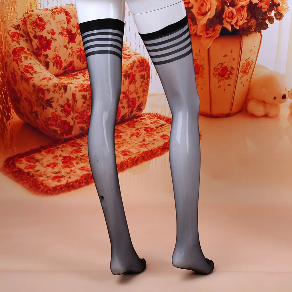Wholesale Fashion Sexy Lace Top Over Knee Thigh Highs Stockings Black Nude Tights Pantyhose Knee High Socks Women Hot Stockings