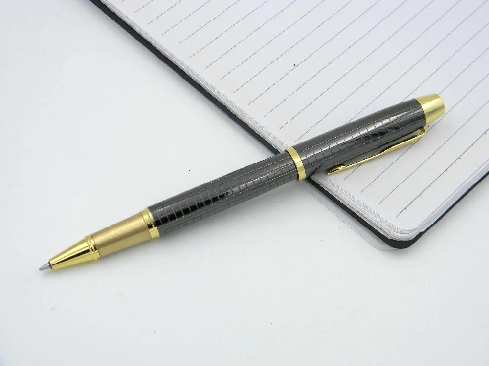 Business Parker IM Gun black Ornamentation With new golden piece Roller ball Pen