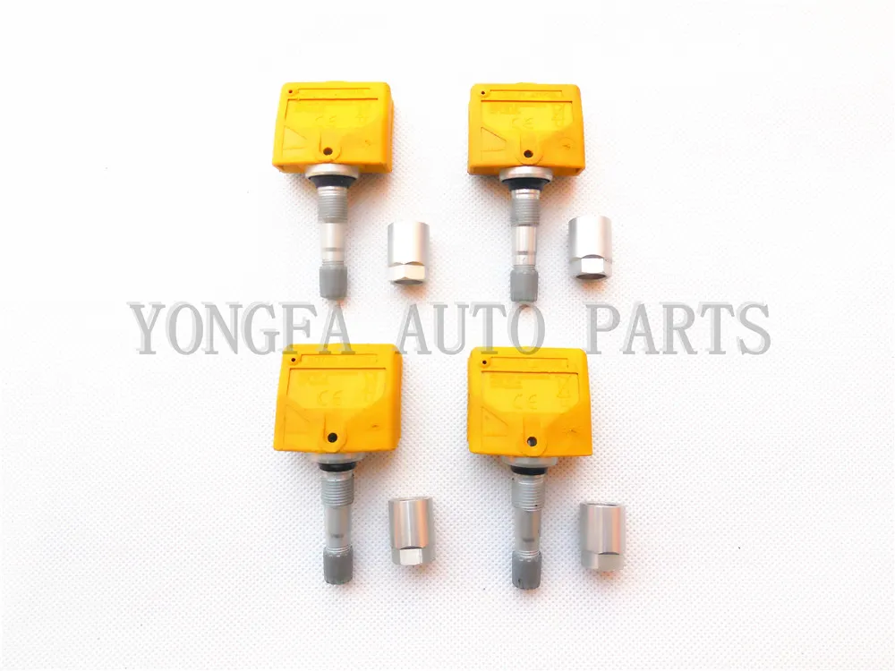 Set of 4 New TPMS Tire Tyre Pressure Sensor For Nissan GT-R R35 Z34 40700-JY00B