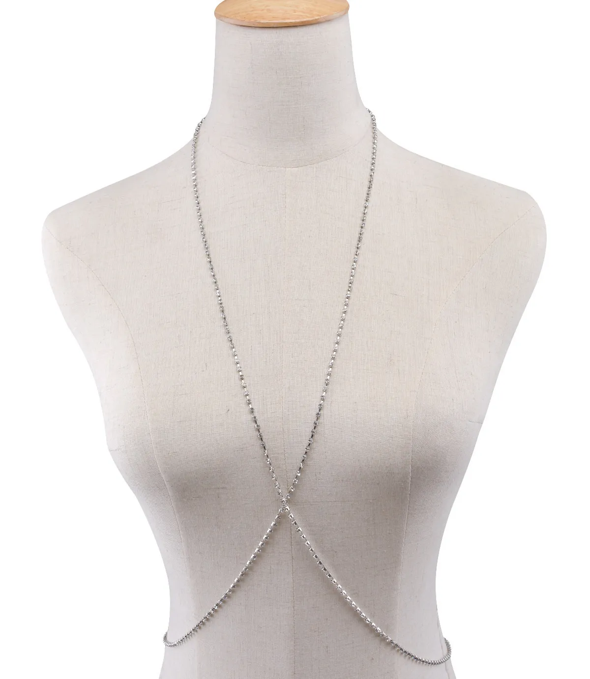 Brand Claw Crystal Bra Slave Harness Body Chain Women Rhinestone Crossover Necklace Pendant Bikini beach Fashion Body jewelry