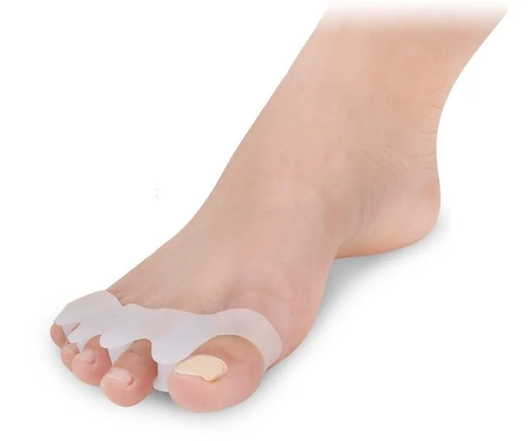 新しいTOE HALLUX VALGUS CORRECHOR GELシリコンバニオン矯正器トープロテクターストレートナースプレッダーセパレーターフットケアツール4カラー4272368