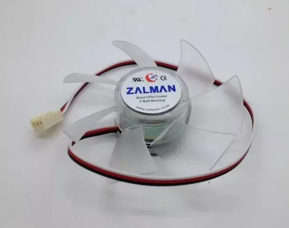 Ny original Zalman ZF9225. 12V 0.35A 3WIRE för CNPS9500 CNPS9700 med LED-kylfläktdiameter 86mm
